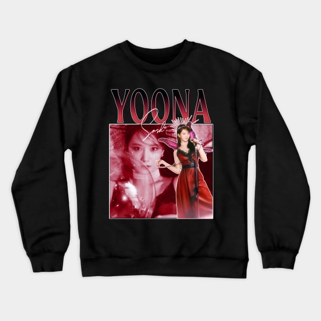 SNSD YOONA BOOTLEG Crewneck Sweatshirt by Vinsgraphic 